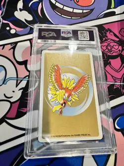 PSA10 2000 POKEMON GOLD VERSION PLAYING CARDS 214 HERACROSS JACK OF SPADES POP33 - Image 5