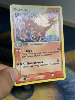 Charmeleon 29/100 Ex Crystal Guardians Reverse Holo Foil Stamped Pokemon Card MP - Image 5