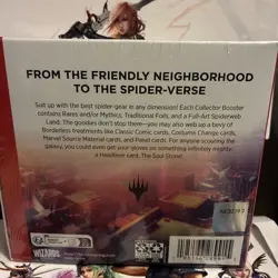 Magic The Gathering Spider-Man Collector Booster Box Factory Sealed In Hand!! - Image 2