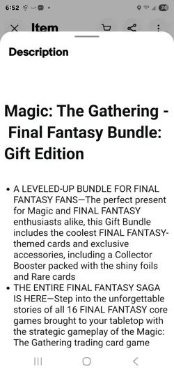Magic: The Gathering Final Fantasy Bundle: Gift Edition - Image 4