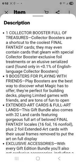 Magic: The Gathering Final Fantasy Bundle: Gift Edition - Image 5