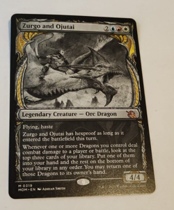 MtG Zurgo and Ojutai (MOM-0319) Mythic Rare Showcase English MINT - Image 1