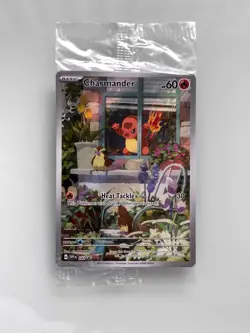 Pokemon TCG Charmander Obsidian Flames #044 SVP Black Star Promo Card (SEALED) - Image 1