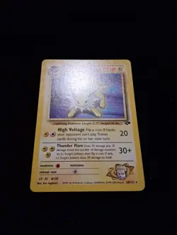 Pokemon TCG Lt. Surge's Jolteon 28/132 Gym Challenge Unlimited Non Holo LP - Image 2