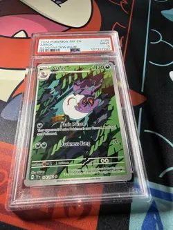 Pokemon TCG Arbok Holo Illustration Rare Card 176/162 Temporal Forces PSA 9 - Image 3