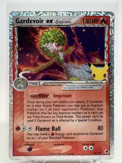 2021 Pokemon 25th Celebrations Gardevoir EX 93/101 Classic Collection NM-MINT - Image 1
