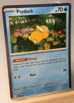 Pokemon TCG Psyduck 007 Mega Evolution Pokemon Blister MEP Psyduck Promo English - Image 4