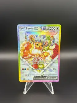 Pokemon TCG Eevee EX 174 SPC Black Star Promo Prismatic Evolutions NM - Image 1