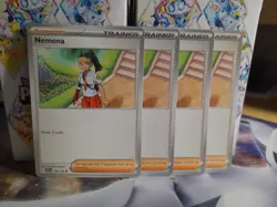 x4 Nemona 180/198 Common Scarlet & Violet Base Set Pokemon TCG NM - Image 1