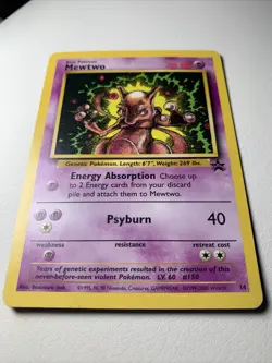 Mewtwo Black Star Promo Grade-NM Pokemon TCG 14 - Image 1