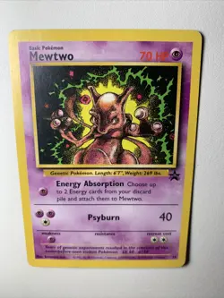 Mewtwo Black Star Promo Grade-NM Pokemon TCG 14 - Image 3