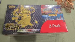 Pokemon Surging Sparks Elite Trainer Box and Booster Bundle Costco, 2-Pack - Image 1