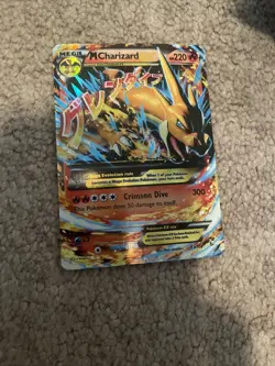 Pokemon TGC 2016 XY Evolutions Holo Mega M Charizard EX 13/108 - Image 1