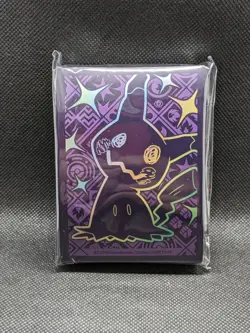 Pokemon TCG PALDEAN FATES Mimikyu Elite Trainer Box Contents 65 Sleeves Dice +++ - Image 2
