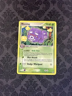 Pokemon Weezing 33/113 EX Delta Species - Image 1