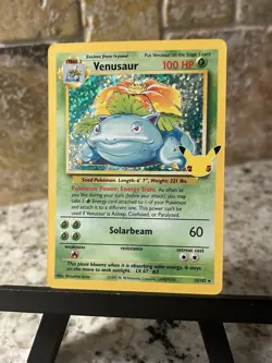 Pokemon TCG ~ Venusaur Holo [Celebrations: Classic Collection 15/102] - Image 2