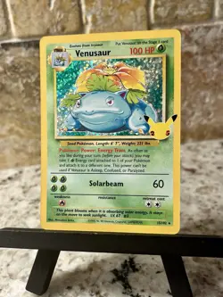 Pokemon TCG ~ Venusaur Holo [Celebrations: Classic Collection 15/102] - Image 3