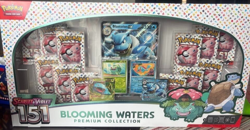 Pokemon Scarlet and Violet 151 Blooming Waters Premium Collection Factory Sealed - Image 1