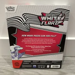Pokemon White Flare Binder Collection Box - Factory Sealed - Image 2