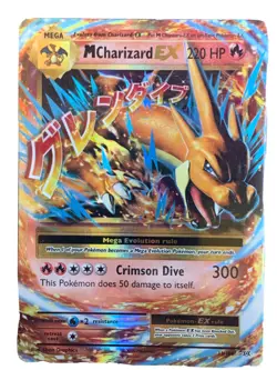 Pokemon TCG Mega-Charizard-EX XY Evolutions 13/108 Holo Holo Rare EX - Image 1