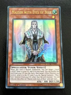 Master with Eyes of Blue Ultra Rare 1st Edition LCKC-EN014 LP - Image 1