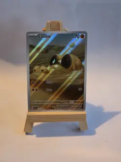 Sandile 216/198 Illustration Rare SV1 Scarlet & Violet Base Pokemon Card NM - Image 1