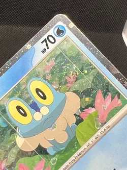 Pokemon TCG Froakie(Double Swirl!) 056/197 Cosmos Holo Shrouded Fable Promo Card - Image 5