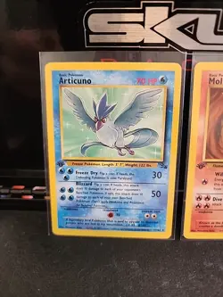 Pokemon TCG Articuno Moltres Zapdos Rare Card Set 3 Pack 1st Edition NM - Image 3