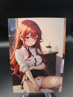 Eris Boreas Greyrat Mushoku Tensei Anime Waifu Card Doujin ACG Goddess - Image 2