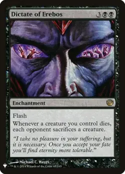 MTG English Dictate of Erebos NM Normal Mystery Booster - Image 1