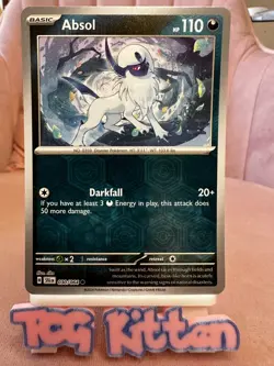 Absol 030/064 Reverse Holo Shrouded Fable SFA Pokemon Card NM TCGKITTEN - Image 1