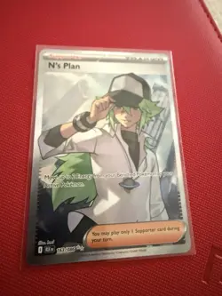 Pokemon TCG N's Plan 163/086 Black Bolt Card - Image 1