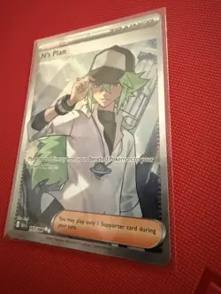 Pokemon TCG N's Plan 163/086 Black Bolt Card - Image 2