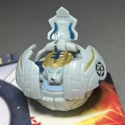 Bakugan Tigrerra Battle Brawler Gray Haos 400g B1 Series With Card - Image 2