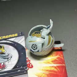 Bakugan Tigrerra Battle Brawler Gray Haos 400g B1 Series With Card - Image 4