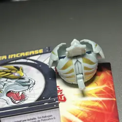 Bakugan Tigrerra Battle Brawler Gray Haos 400g B1 Series With Card - Image 5