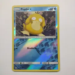 Psyduck 11/68 Common Hidden Fates Reverse Holo Pokemon Card MINT - Image 1