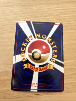 Voltorb No.100 Vending Series 2 Old back Vintage Glossy Pokemon Card Japanese HP - Image 2
