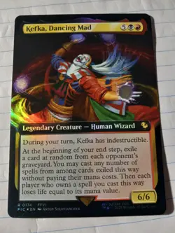 Kefka, Dancing Mad Extended Art FOIL NM MTG - Image 1
