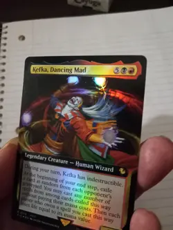 Kefka, Dancing Mad Extended Art FOIL NM MTG - Image 3