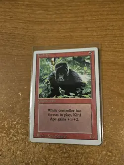 MAGIC THE GATHERING REVISED KIRD APE HEAVILY PLAYED - Image 1