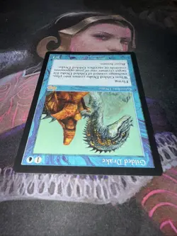 MTG Gilded Drake NM Urza’s Saga Reserved List Rare Blue Creature 1998 - Image 4