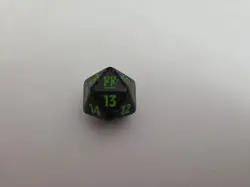 MTG Final Fantasy Spindown Life Counter D20 Green (one) - Image 1