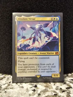 Final Fantasy MTG - Absolute Virtue Mythic Non-Foil (Near Mint) - Image 2