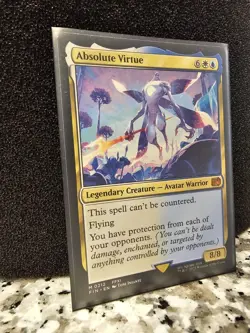 Final Fantasy MTG - Absolute Virtue Mythic Non-Foil (Near Mint) - Image 3