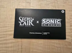 Secret Lair x Sonic The Hedgehog: Chasing Adventure (Rainbow Foil) *SEALED* MTG - Image 1