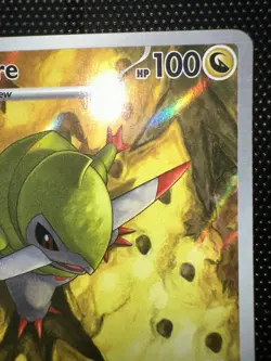 2025 Pokemon SV Black Bolt Fraxure Illustration Rare #146/086 - Image 4