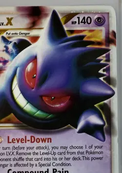 Pokemon Gengar LV.X Arceus Holo Card 97/99 Rare Holo LV.X MP - Image 3