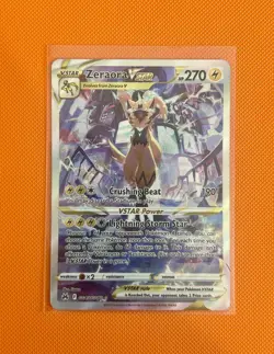 Pokemon Zeraora VSTAR Ultra Rare Card Crown Zenith GG43/GG70 NM - Image 1
