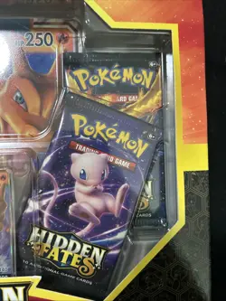 Pokemon Hidden Fates Charizard GX Collection Box 4 Booster PACK FULL ART SET - Image 4